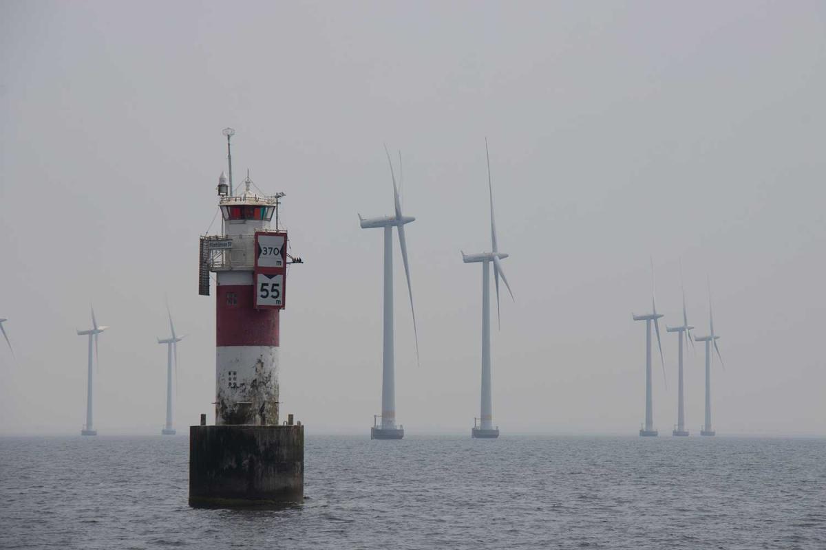 Windpark im Öresund