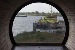 Lauwersoog, Buswartehäuschen