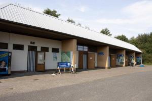 Hauptgebäude mit Ausstellungen