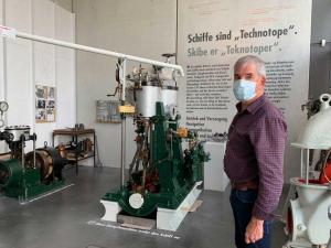 in der Dampfschiffabteilung