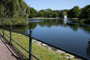 Kungsparken in englischer Manier angelegt