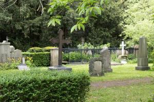 Grabstätten vom 18. Jh. bis  20. Jh.