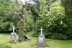 Grabstätten vom 18. Jh. bis  20. Jh.