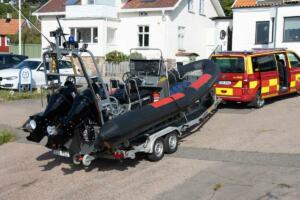 Boot zum Einwassern ist bereit