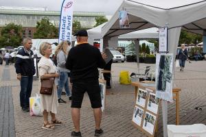 Diskussion um einen Bau