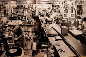 Herstellung von Bürostühlen