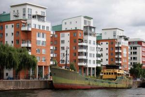 Einfahrt in Stockholm