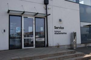 Sanitäre Anlage des Hafens