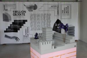 Modell des neuen Bauhaus-Archivs