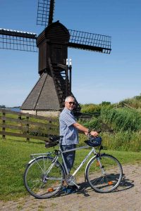 Doris Mootsje, eine Spinnenmühle, die Wasser schöpft