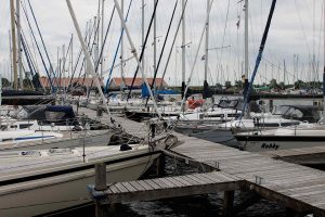 Aussenhafen, da unser Boot liegt