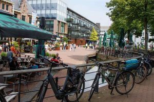 Ausgelassene Stimmung am Marktplatz