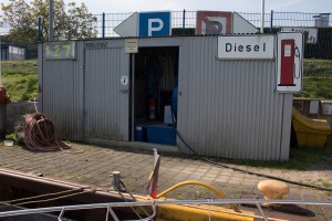 Tankstelle am Kanal