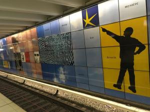 Kunst in Metrostation