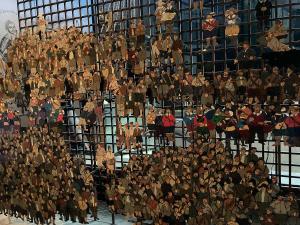 450 Leute waren als Besatzung und Soldaten an Bord