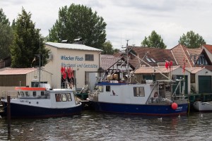 Fischerboote in Wieck
