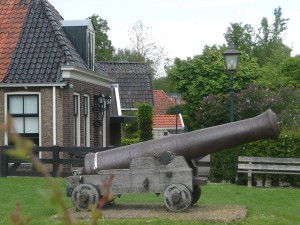 Kanone bei der Mühle